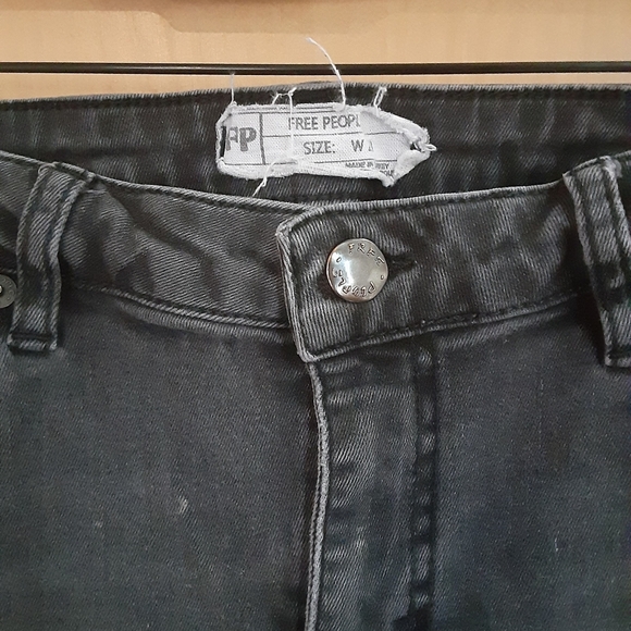 Free People Distressed Jeans - Picture 2 of 7